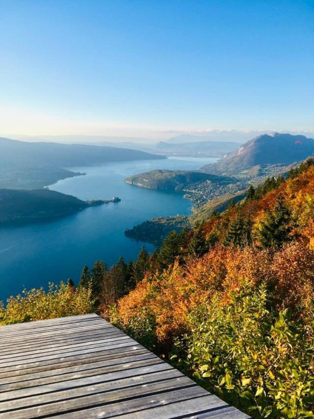 Appartement Plein Centre Village, Vue Montagnes, Proximite Immediate Lac Doussard Zewnętrze zdjęcie